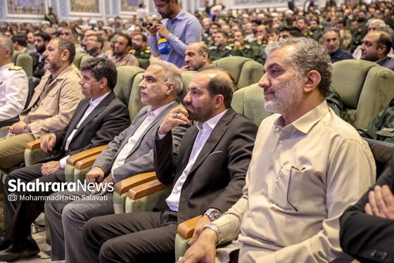 گزارش تصویری | مراسم تکریم و معارفه فرمانده سپاه امام رضا(ع)