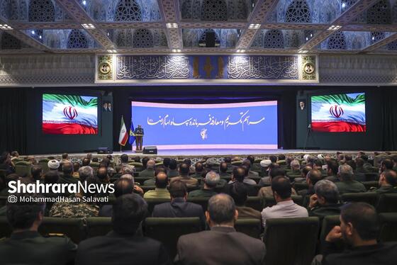 گزارش تصویری | مراسم تکریم و معارفه فرمانده سپاه امام رضا(ع)