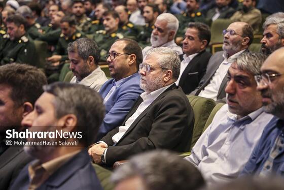 گزارش تصویری | مراسم تکریم و معارفه فرمانده سپاه امام رضا(ع)