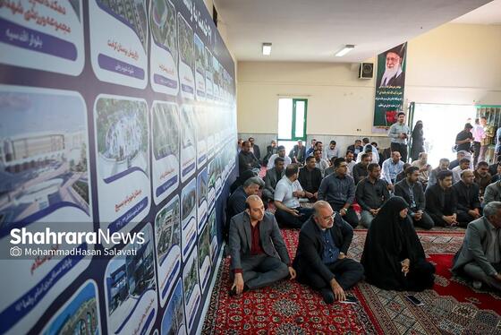 گزارش تصویری | بهره برداری از پل غربی سطح سوم تقاطع غیرهمسطح خیام مشهد