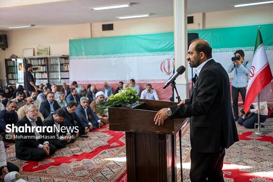 گزارش تصویری | بهره برداری از پل غربی سطح سوم تقاطع غیرهمسطح خیام مشهد