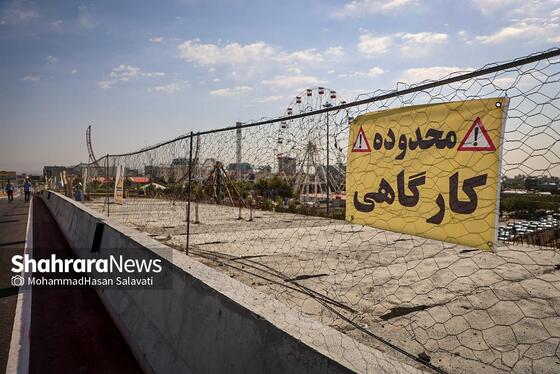 گزارش تصویری | بهره برداری از پل غربی سطح سوم تقاطع غیرهمسطح خیام مشهد