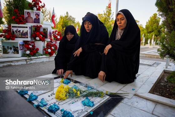 گزارش تصویری | بزرگداشت چهلمین سالگرد شهادت سرلشگر شهید محمود کاوه فرمانده لشگر ۵۵ ویژه شهدا و شهدای کربلای ۲