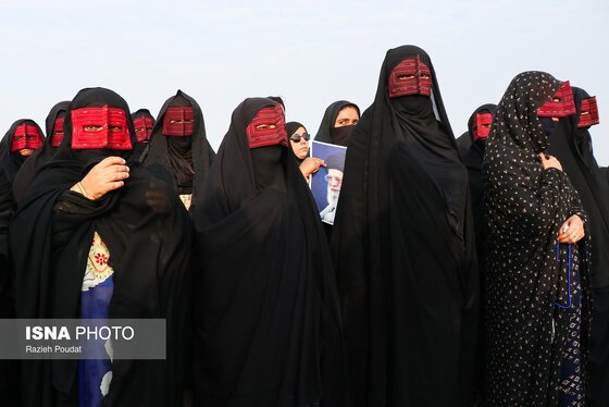 گزارش تصویری | مراسم تشییع پیکر شهدای حمله جنایتکارانه آمریکا به یک مراسم عروسی در شهرستان سیریک - کوهستک