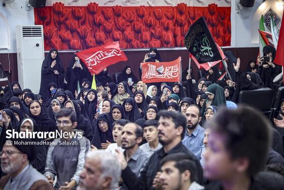 گزارش تصویری | مراسم وداع با پیکر مطهر شهدای سنگر خیابان