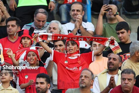 گزارش تصویری | سکو‌های ورزشگاه شهدای شهر قدس پیش از بازی پرسپولیس و ذوب آهن (۱۶ شهریور ۱۴۰۵)