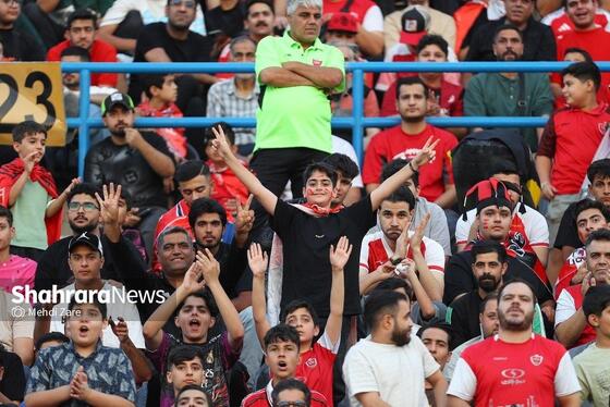 گزارش تصویری | سکو‌های ورزشگاه شهدای شهر قدس پیش از بازی پرسپولیس و ذوب آهن (۱۶ شهریور ۱۴۰۵)