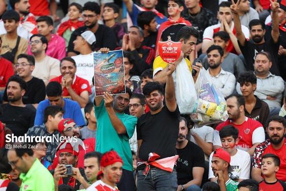 گزارش تصویری | سکو‌های ورزشگاه شهدای شهر قدس پیش از بازی پرسپولیس و ذوب آهن (۱۶ شهریور ۱۴۰۵)