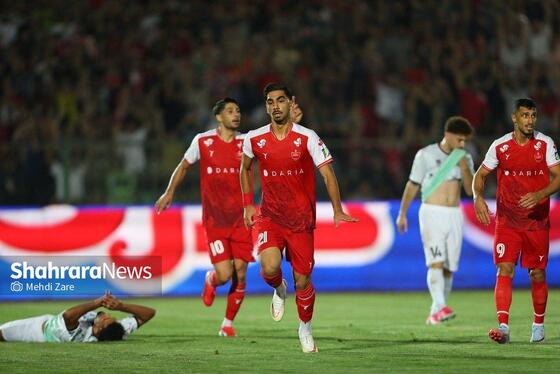 گزارش تصویری | دیدار تیم‌های فوتبال پرسپولیس و ذوب آهن در هفته ششم لیگ برتر فوتبال (۱۶ شهریور ماه ۱۴۰۵)