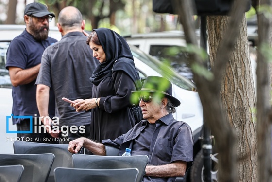 گزارش تصویری | تشییع پیکر زنده یاد «جواد مجابی»