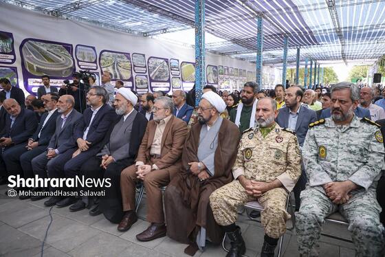 گزارش تصویری | مراسم بهره برداری از فاز یک بوستان جهانشهر مشهد