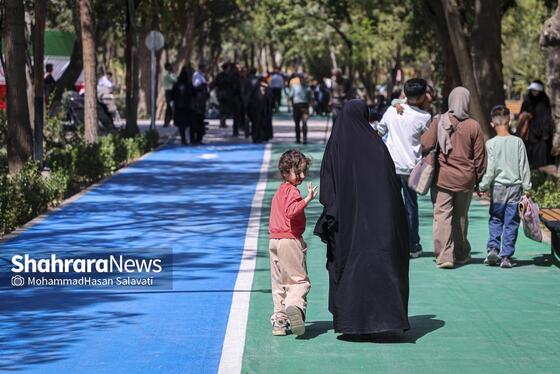 گزارش تصویری | مراسم بهره برداری از فاز یک بوستان جهانشهر مشهد