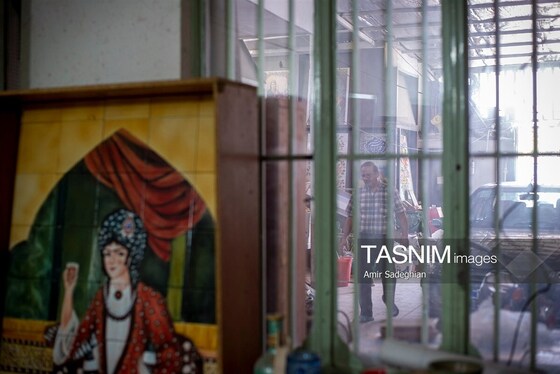 گزارش تصویری | کاشی هفت رنگ مکتب شیراز
