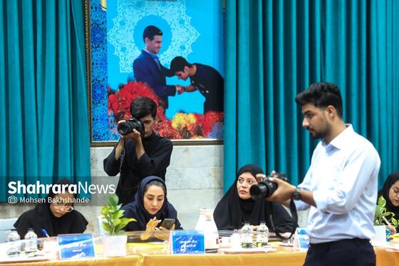 گزارش تصویری | نشست خبری مدیرکل آموزش و پرورش خرسان رضوی