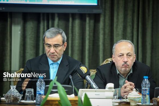 گزارش تصویری | نشست معاون عمرانی وزیر کشور با مدیران دستگاه‌های اجرایی خراسان رضوی