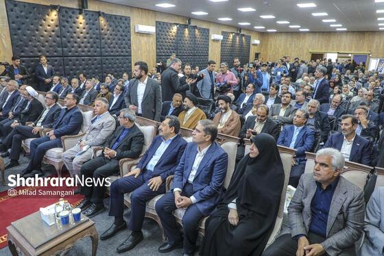 گزارش تصویری | افتتاح چهار پروژه بزرگ صنعتی در خراسان رضوی با حضور وزیر صنعت، معدن و تجارت