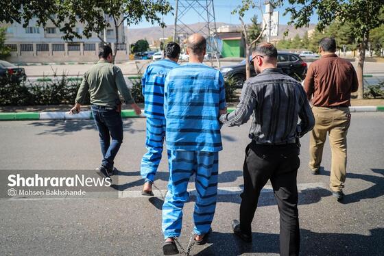 گزارش تصویری | صحنه شهادت ۲ بسیجی در مشهد بازسازی شد