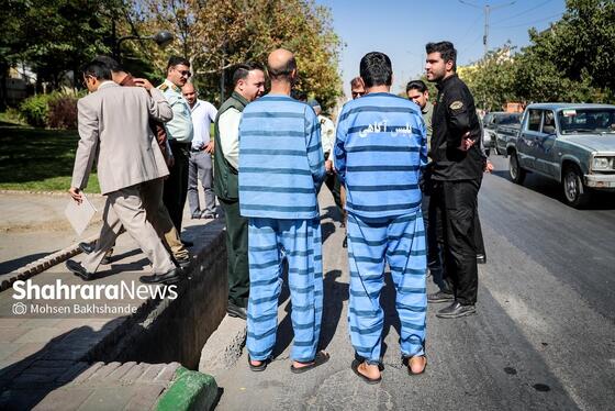 گزارش تصویری | صحنه شهادت ۲ بسیجی در مشهد بازسازی شد
