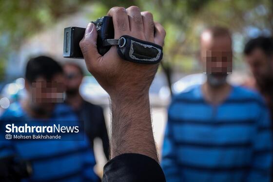 گزارش تصویری | صحنه شهادت ۲ بسیجی در مشهد بازسازی شد