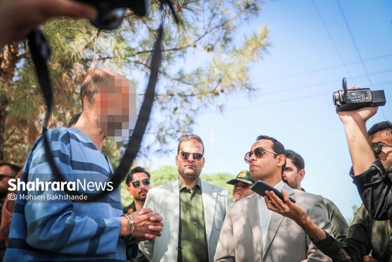 گزارش تصویری | صحنه شهادت ۲ بسیجی در مشهد بازسازی شد