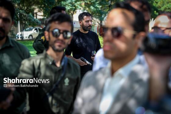 گزارش تصویری | صحنه شهادت ۲ بسیجی در مشهد بازسازی شد