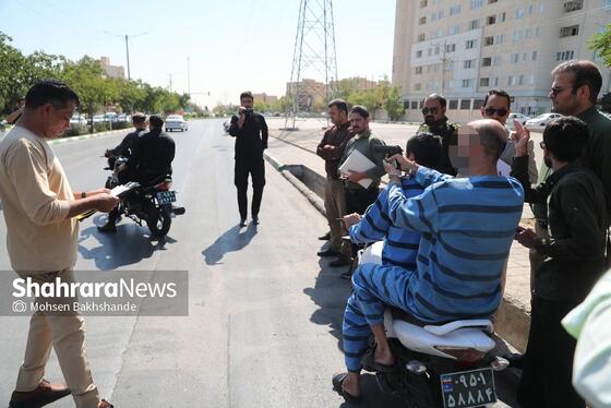 گزارش تصویری | صحنه شهادت ۲ بسیجی در مشهد بازسازی شد