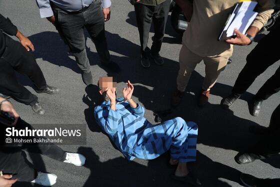 گزارش تصویری | صحنه شهادت ۲ بسیجی در مشهد بازسازی شد