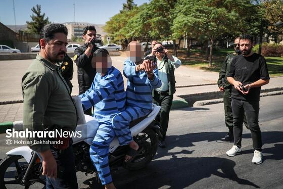 گزارش تصویری | صحنه شهادت ۲ بسیجی در مشهد بازسازی شد
