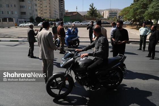 گزارش تصویری | صحنه شهادت ۲ بسیجی در مشهد بازسازی شد