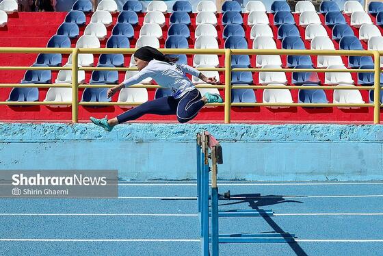 گزارش تصویری | مسابقات دوومیدانی قهرمانی دختران کشور در مشهد