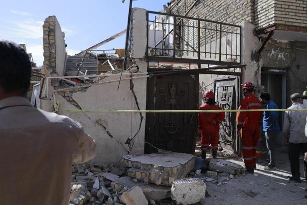 ریزش ساختمان دو طبقه