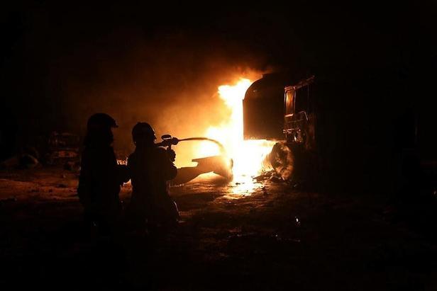 آتش سوزی در اسلام قلعه افغانستان