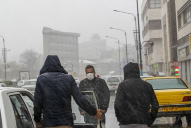 برف در مشهد