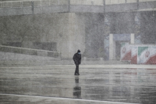 برف در مشهد