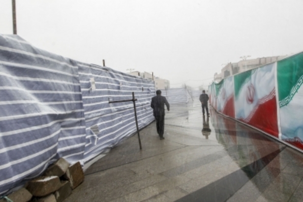 برف در مشهد