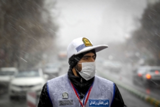 برف در مشهد