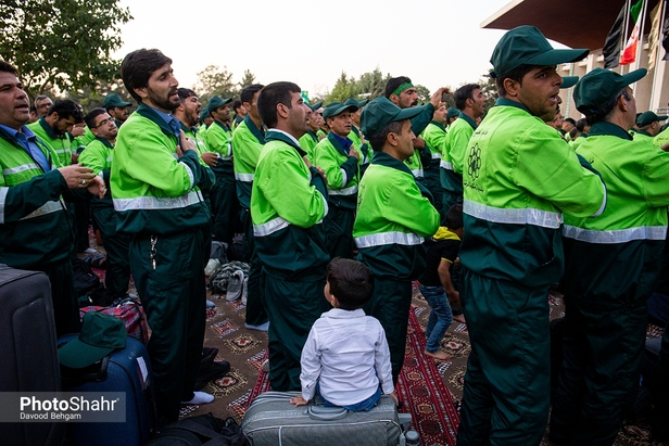 اعزام پاکبان ها به نجف