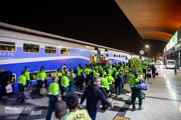 اعزام پاکبان ها به نجف