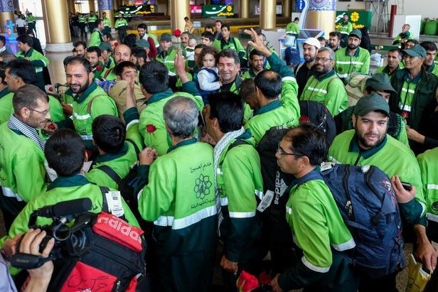 استقبال از پاکبانان