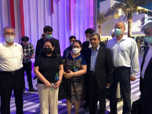 محمود احمدی نژاد در دبی