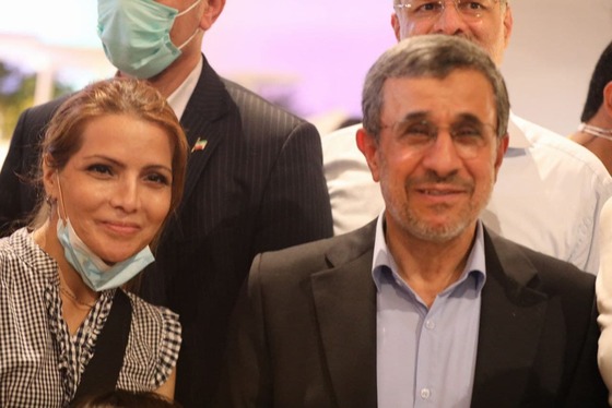 محمود احمدی نژاد در دبی