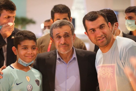 محمود احمدی نژاد در دبی