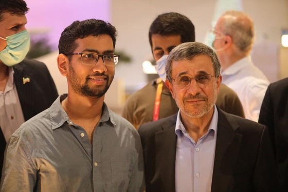 محمود احمدی نژاد در دبی