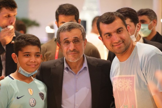 محمود احمدی نژاد در دبی