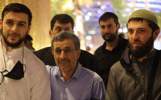 محمود احمدی نژاد در دبی