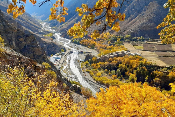 طبیعت پائیزی پنجشیر