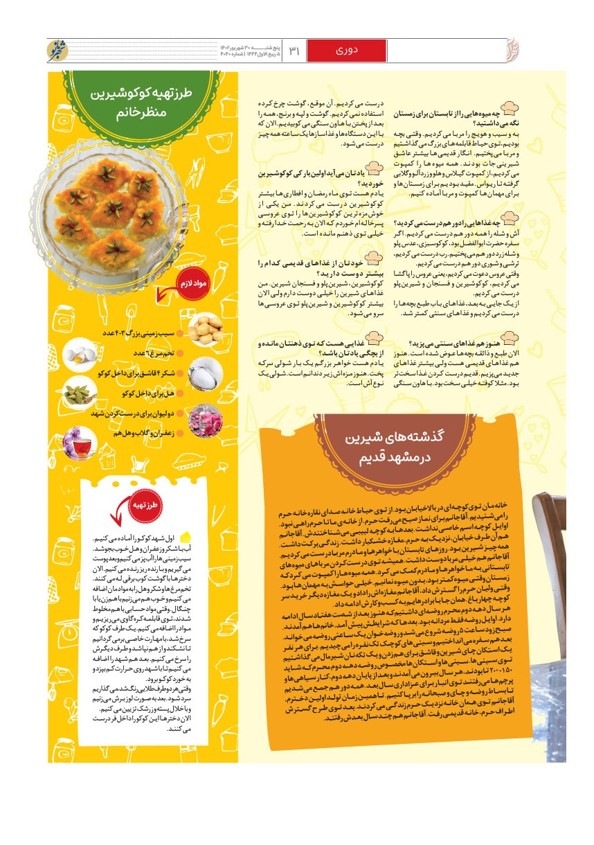 صفحه ۳۱