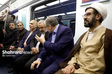 آغاز عملیات تست نهایی مسیر و ایستگاه‌های فاز یک خط سه مترو مشهد
