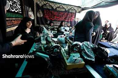 گزارش تصویری | موکب های خدمت رسان به زائران در روزهای پایان ماه صفر در عرصه میدان شهدا مشهد