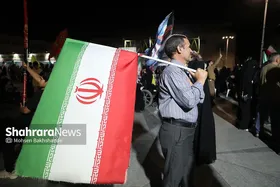 گزارش تصویری | نودودومین شب حضور مردم مشهد در خیابان